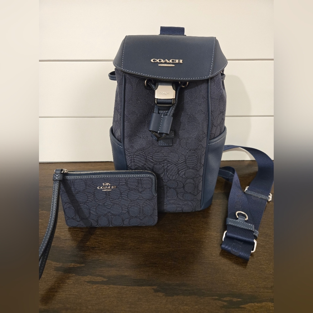 Coach Racer Pack In Signature Jacquard - Picture 7 of 7